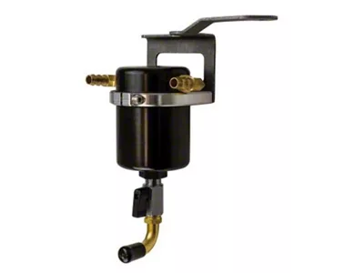 Moroso 14-18 GM Trucks w/5.3L/6.2L Air Oil Separator Black Anodized - 85533