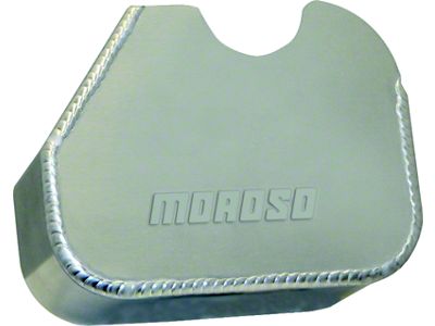 Moroso 15-17 Ford Mustang Brake Booster Cover - Fabricated Aluminum - 74256