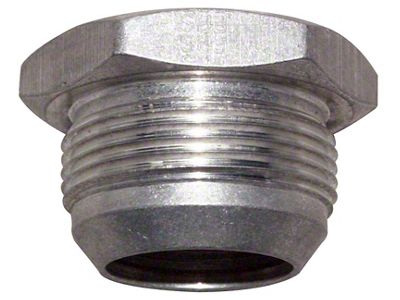 Moroso 20An Male Weld-On Bung - Aluminum - Single - 22717