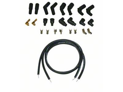 Moroso 78-15 Universal Suppression Core Wire Set - Black - 27286