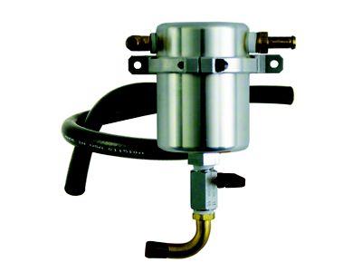 Moroso 90-05 Mazda Miata Air/Oil Separator Catch Can - Billet - 85488