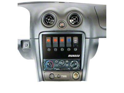 Moroso 99-04 Mazda Miata NB Radio Pocket Block Off Plate - 74315