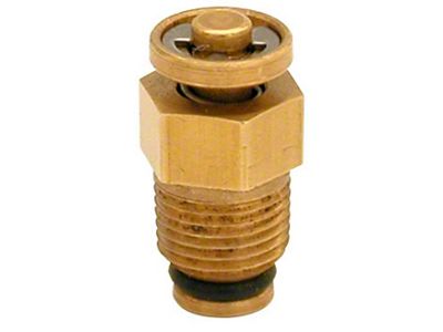 Moroso Air Bleed Valve - 1/8in NPT Thread - Brass - 63765