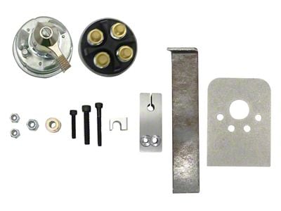 Moroso Battery & Alternator Disconnect Switch Mounting Kit w/Switch - 74119
