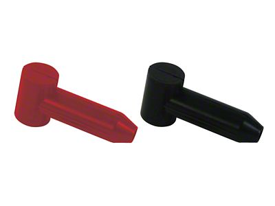 Moroso Battery Disconnect Switch Boots - 1 Black - 1 - 74110