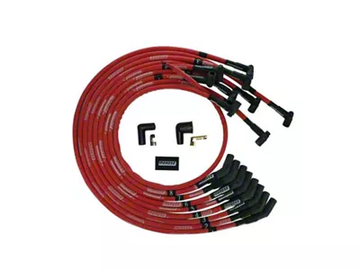 Moroso BBC Under Header 135 Deg Plug Boot HEI Sleeved - 52545
