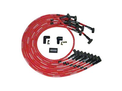 Moroso BBC Under Header 90 Deg Plug Boots HEI Sleeved - 52543
