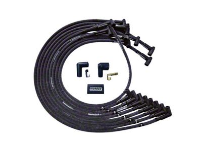 Moroso BBC Under Header 90 Deg Plug End HEI Sleeved - 51543