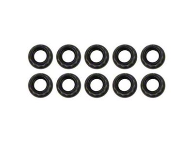 Moroso Black OX Nuts - 1/4-28 10 Pack - 38831