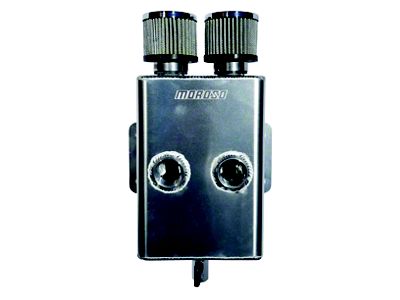 Moroso Breather Tank/Catch Can -16An Female Inlet - Forward Facing