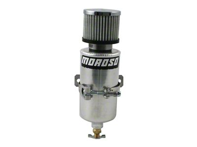 Moroso Breather Tank/Catch Can - 3/8in NPT Female Fitting - 85470