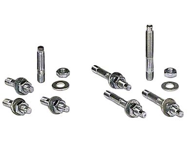 Moroso Bullet Nose Carburetor Stud Kit For 1/2in Flange Base - 37950
