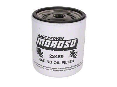 Moroso Chevrolet 13/16in Thread 4-9/32in Tall Oil Filter - Racing - 22459