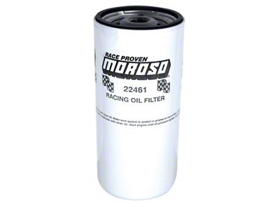 Moroso Chevrolet 13/16in Thread 8in Tall Oil Filter - Racing - 22461