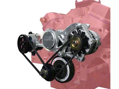 Moroso Chevrolet Big Block Alternator & Vacuum Pump Mount - 63865