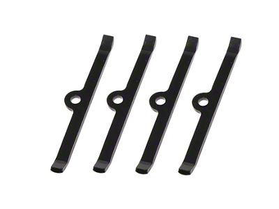 Moroso Chevrolet Small Block Valve Cover Hold Downs - Steel - 68501