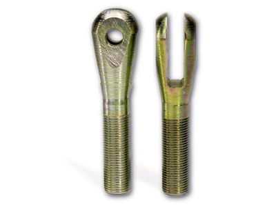 Moroso Clevis End - 1/2in-20 Thread on Shank - Chrome - 90770