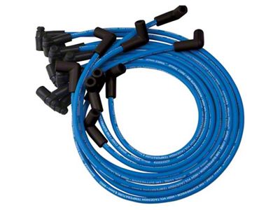 Moroso Custom Ignition Wire Set - Blue Max - Spiral - 72521