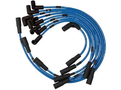 Moroso Custom Ignition Wire Set - Blue Max - Spiral - 72527