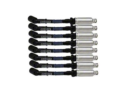 Moroso Custom Ignition Wire Set - Blue Max - Spiral - 72535