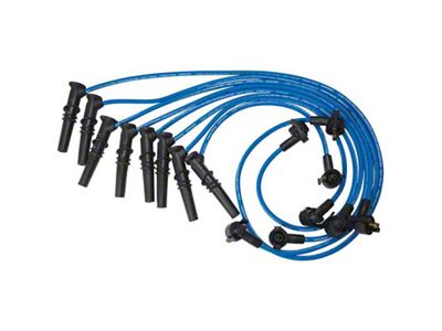 Moroso Custom Ignition Wire Set - Blue Max - Spiral - 72646