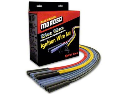 Moroso Custom Ignition Wire Set - Blue Max - Spiral - 72656