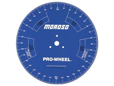 Moroso Degree Wheel - 18in - 62191