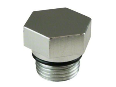 Moroso Drain Plug w/O-Ring -8An 3/4in-16 - Hex Head - 97007