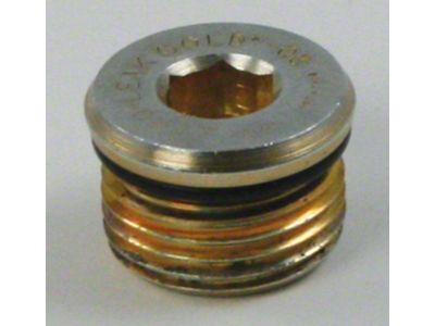 Moroso Drain Plug w/O-Ring -8An 3/4in-16 - Magnetic - Single - 97006