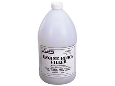 Moroso Engine Block Filler - Case Four 1 Gallon Containers - 35570