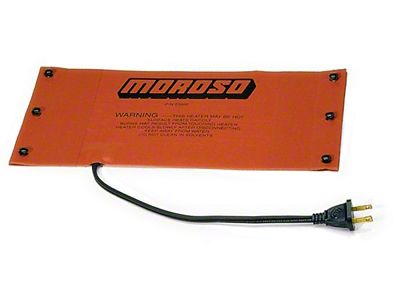 Moroso External Heating Pad - Hook & Spring - 6in - 23995