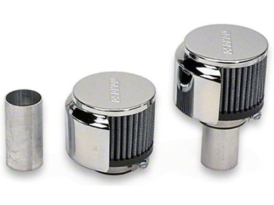 Moroso Filtered Valve Cover Breather Kit - Weld-In - 68800