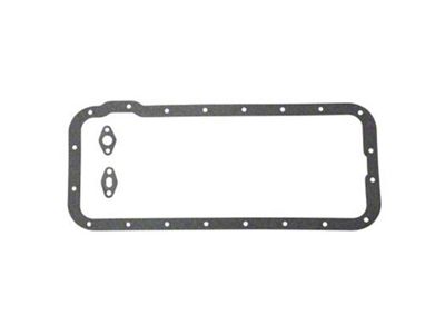 Moroso Ford 332-428 FE Oil Pan Gasket Set - Rubber-Coated - 93165