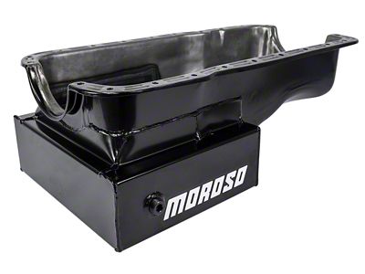 Moroso Ford 351W w/Front Sump Kicked Out Road Race Baffled - 20501