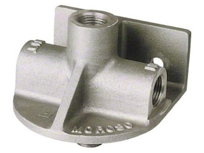 Moroso Ford/Chrysler V8 Oil Filter Adapter - Remote Mount - 23700