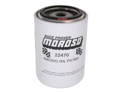 Moroso Ford/Mopar/Import 3/4in Thread 5-1/4in Tall Oil Filter - Racing - 22470