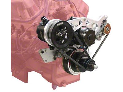 Moroso Ford Small Block Alternator & Vacuum Pump Mount - 63824