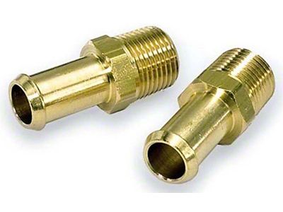 Moroso Fuel Hose Fitting - 1/2in NPT to 3/8in Hose - 65375