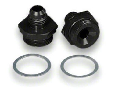 Moroso Fuel Inlet Fitting -6An Fuel Line - 2 Pack - 65141