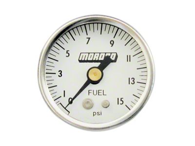 Moroso Fuel Pressure Gauge - 0-15psi - 65370