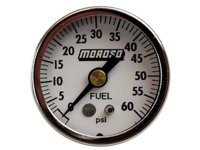 Moroso Fuel Pressure Gauge - 0-60psi - 65372