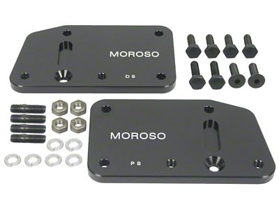Moroso GM LS-1 Motor Mount Adapter Plate w/Hardware - Steel - 62555