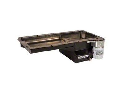 Moroso GM LS Swap/Early F-Body w/Rear Sump/Spin-On Filter Adapter Wet - 20142
