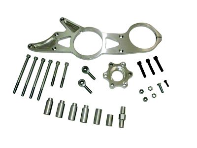 Moroso GM LS w/Front Drive Alternator & Vacuum Pump Mount - 63870