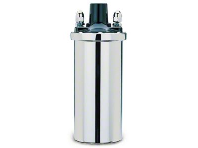 Moroso High Output Ignition Coil - Chrome Plated - 72350
