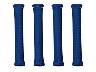 Moroso High Temperature Spark Plug Boot Protectors - Blue 4 - 71974