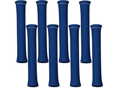 Moroso High Temperature Spark Plug Boot Protectors - Blue 8 - 71975