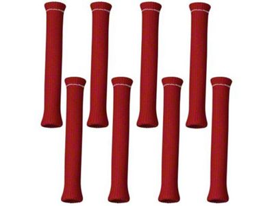 Moroso High Temperature Spark Plug Boot Protectors - Red 8 - 71972