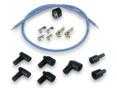 Moroso Ignition Coil Wire Kit - Blue Max - Spiral - 73235