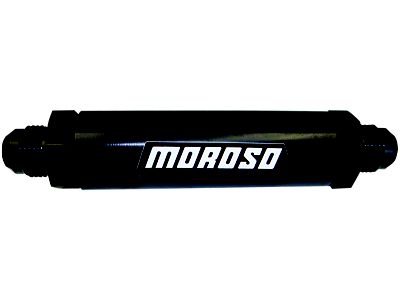 Moroso In-Line Fuel Filter - 6.5in -10An - 40 Micron - 65234